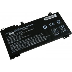 batteri lmpligt till Laptop HP ProBook 430 G6, 440 G6, 450 G6, typ RE03XL bl.a.