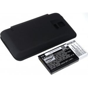 batteri till Samsung Galaxy S5 / SM-G900 / typ EB-B900BC med Flip Cver
