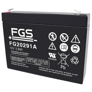 FGS FG20291A blybatteri 12V 2,9Ah