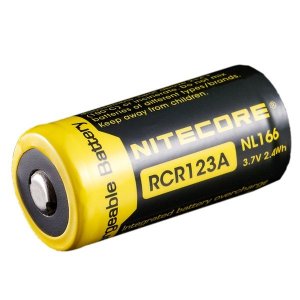 Batteri Nitecore NL166, laddbart CR123A