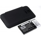 Batteri fr Samsung GT-I9600 fr Flip Cover