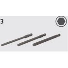 Lnga magnetiska bits Umbraco (100 mm) - 4 mm / 5 mm / 6 mm - pris per Set (NGP1259000)