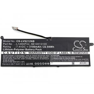 Batteri till Laptop Lenovo IdeaPad S21E-20 / Typ L14M4P22