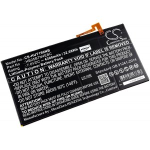 Batteri till Huawei MateBook / HZ-W19 / Typ HB25B7N4EBC