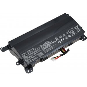 batteri passar till Laptop Asus ROG G752 / ROG G752VT / ROG 752VY / typ A32N1511 o.s.v..