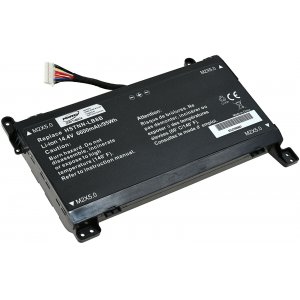 batteri lmpligt till Laptop HP Omen 17-an013TX, 17-an014TX, typ TPN-Q195