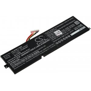batteri passar till Gaming Laptop Razer Blade Pro 17 2012, typ GMS-C60 o.s.v..