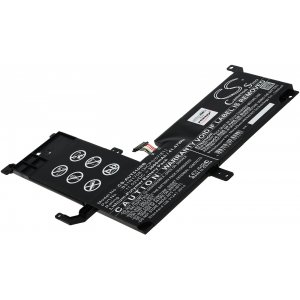batteri passar till Laptop Asus VivoBook Flip TP510, VivoBook Flip TP510UA, typ B31N1708 (3ICP5/57/81)