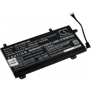 batteri passar till Gaming-Laptop Asus ROG Zephyrus M GM501GM, typ C41N1727 o.s.v..