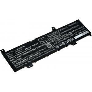 batteri passar till Laptop Asus N580vd-dm027t, X580vd, typ C31N1636 o.s.v..