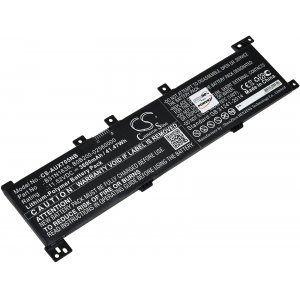 batteri passar till  Laptop Asus X705,  Vivobook 17, typ B31N1635
