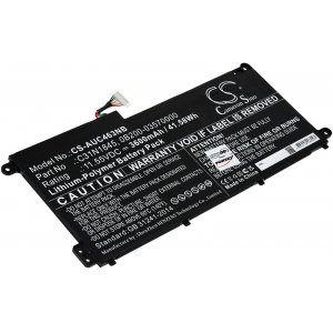 batteri passar till  Laptop Asus Chromebook C436FA, typ C31N1845