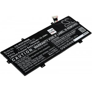 batteri passar till Laptop Huawei MateBook X Pro 2020, MACH-W19L, typ HB4593R1ECW-22