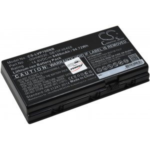batteri till Laptop Lenovo ThinkPad P70(20ER002KUS), ThinkPad P71(20HK0004GE), typ SB10F46468