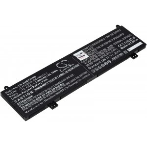 Batteri lmpligt fr spelbrbar dator Asus Rog Strix G15 G513, TUF Gaming F15 FX507ZM, typ C41N2013