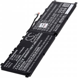 Batteri lmpligt fr brbar dator MSI GP66, GP76, Leopard 10ug, typ Bty-M57