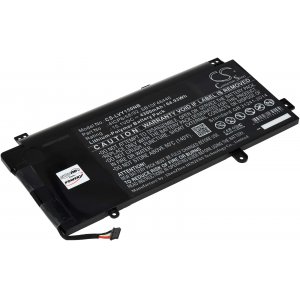 Batteri lmpligt fr Lenovo ThinkPad Yoga 15 20DR, typ 00HW014