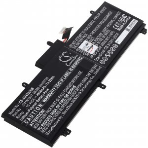 Batteri lmpligt fr brbar dator ASUS ROG Zephyrus M GX502, GA502, typ C41N1837