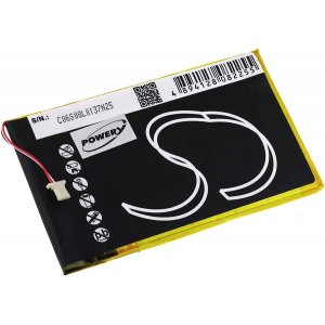 Batteri fr Tablet Acer B1 / typ KT.0010G.002D