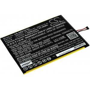 batteri passar till platta Amazon Kindle Fire HD 10.1 (7. Generation) / SL056ZE / typ 2955C7 o.s.v..
