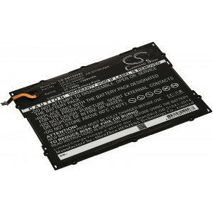 powerbatteri till platta Samsung Galaxy Tab A 10.1 2016 / Galaxy Tab E 10.1 / Typ EB-BT585ABE
