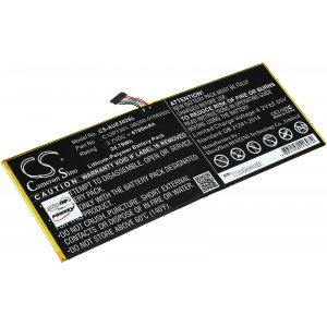 batteri passar till platta Asus MeMO Pad 10.1 (ME302C), typ C12P1301 m.fl.