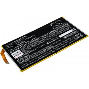 batteri passar till platta Lenovo Yoga Smart Tab, YT-X705F, typ L19D2P32