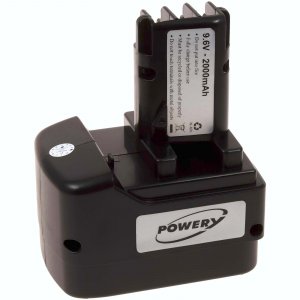 Batteri till Verktyg Metabo 6.31728 (9,6V 2000mAh NiMH)