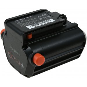 Powerbatteri till Elektrisk hcksax Gardena EasyCut Li-18/50 / Typ BLI-18