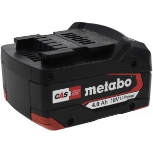 Metabo 18V Li-Ion Power batteri batteri Ultra-M 4,0Ah 625591000 ESCP Original