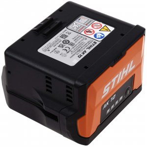 STIHL batteri AK 10 till modeller i batterierystem COMPACT t.ex.. HSA 56, FSA 56 Li-Ion med LED