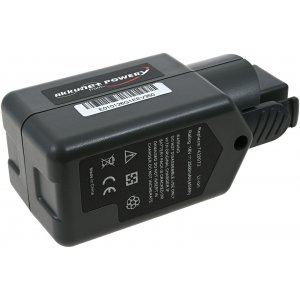 batteri passar till Trimmer Wolf-Garten GTB 815, typ 7420072 o.s.v..