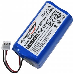 batteri till RobotDammsugare Liectroux C30B, C30B 2D, Midea M4, Typ MD-C30B