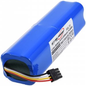 Batteri lmpligt fr sugrobot Eufy Robovac L70 Hybrid, T2190, typ INR18650M26-4S2P