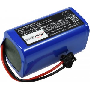 batteri passar till  RobotDammsugare Eufy RoboVac 11 / 11S, Ecovacs Deebot DN621, typ BFG-WSQ