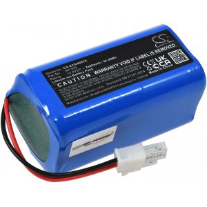 batteri passar till  RobotDammsugare ZACO A4s, A6, A8s, A9s, typ 501929