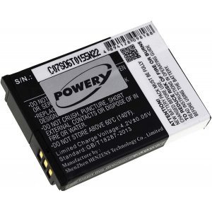 Batteri till Zoom Q4 / Typ BT-02