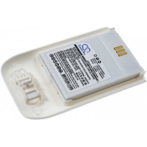 batteri till Trdls-Telefon Ascom DECT 3735, D63, i63, typ 490933A Hvid