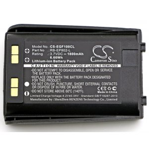 Batteri till sladdls-telefon Shoretel IP9330D / Egenius FreeStyl 1 / Typ RB-EP802-L