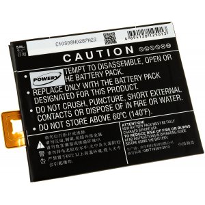batteri till Smartphone Lenovo PB1-750 / PB1-750M / typ L15D1P32