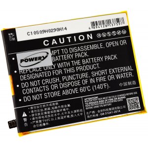 batteri till Smartphone Meizu M6 / Blue Charme 6 / M711C / typ BA711