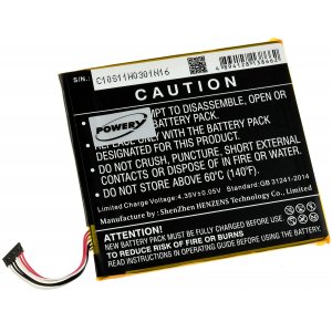 batteri till Smartphone Alcatel One Touch Pixi 4 7.0 / OT-9003A / OT-8063 / typ TLp025GC