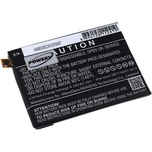 batteri till Sony Ericsson Xperia Z5 Dual / typ LIS1593/pvc