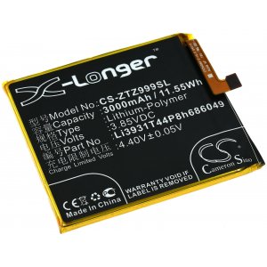 batteri passar till Smartphone ZTE Axon M / Multy / Z999 / Z-01K / typ Li3931T44P8h686049 o.s.v..