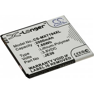 batteri till mobil, Smartphone Motorola Moto E5 Play Go / XT1920-19 / Typ JE30 o.s.v..