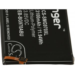 batteri till mobil, Smartphone Samsung Galaxy S10e / SM-G970F/DS / Typ EB-BG970ABU o.s.v..
