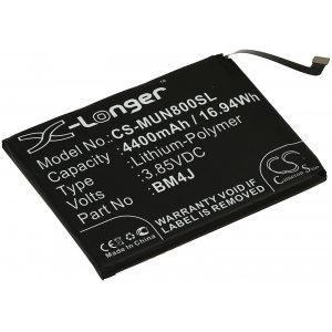 batteri till mobil, Smartphone Xiaomi Redmi Note 8, M1908C3JG, Typ BM4J o.s.v..