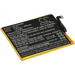 batteri till mobil, Smartphone Lenovo Z6 Lite, Z6 Youth, Typ BL297 o.s.v..