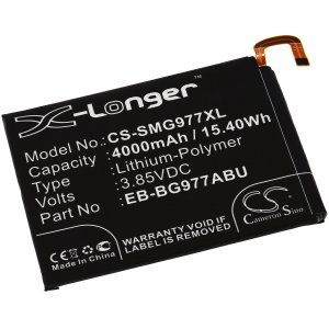 batteri till mobil, Smartphone Samsung Galaxy S10 5G, SM-G977, Typ EB-BG977ABU o.s.v..