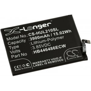 batteri lmpligt till mobil, Smartphone Huawei P Smart Pro 2019, P Smart Z, Y9s 2019 ,typ HB446486ECW bl.a.
